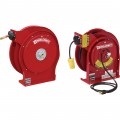Reelcraft Power Hose Reel Combo Pack — With 3/8in. X 50ft. PVC Hose and 45ft. Outlet Power Cord, Max. 300 PSI, Model# TP5650OLP-45451233