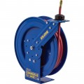 Coxreels Performance Safety Air/Water Hose Reel — With 3/8in. x 25ft. PVC Hose, Max. 300 PSI, Model# EZ-P-LP-325