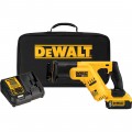 DEWALT 20 Volt MAX Compact Reciprocating Saw Kit — 1 Lithium-Ion Battery, Charger, Model# DCS387P1