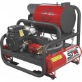 NorthStar Hot Water Commercial Pressure Washer Skid with 2 Wands — 4,000 PSI, 7.0 GPM, Kohler Engine