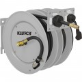 Klutch 25-Ft. Dual Hose Reel — With 3/8in. x 25ft. Air Hose and 14/3 AWG, 25ft. Electrical Cord