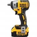 DEWALT 20V MAX Lithium-Ion Cordless 3/8in. Compact Impact Wrench Kit — Hog Ring Anvil, 150 Ft.-Lbs. Torque, 2 Batteries, Model# DCF890M2