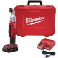 Milwaukee M18 Cordless Right Angle Impact Driver Kit — 3/8in. Chuck, 60 Ft.-Lbs. Torque, 1 Battery, Model# 2668-21CT