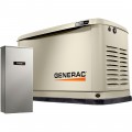 Generac Guardian Series Air-Cooled Home Standby Generator — 10 kW (LP)/9 kW (NG), 100 Amp Transfer Switch, Model# 7172