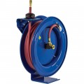 Coxreels Air Hose Reel — With 3/8in. x 25ft. PVC Hose, Max. 300 PSI, Model# P-LP-325