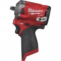 Milwaukee M12 FUEL Stubby 3/8in. Impact Wrench — Tool Only, Model# 2554-20