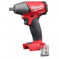 Milwaukee M18 FUEL Compact Cordless Impact Wrench with Detent Pin — 1/2in. Drive, 220 Ft.-Lbs. Torque, Tool Only, Model# 2755-20