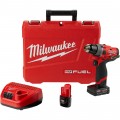 Milwaukee M12 FUEL Cordless 1/2in. Drill/Driver Kit — 2 Batteries, Model# 2503-22