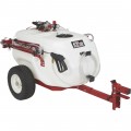NorthStar Tow-Behind Trailer Boom Broadcast and Spot Sprayer — 61-Gallon Capacity, 5.5 GPM, 12V DC