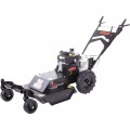 Swisher Predator Self-Propelled Push Rough Cut Lawn Mower with Front Casters— 344cc Briggs & Stratton Engine, 24in. Deck, Model# WRC11524BSC