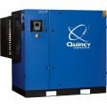 Quincy QGS Rotary Screw Air Compressor — 100 HP, 460 Volt, 3 Phase, 434 CFM, No Tank, Model# QGS-100