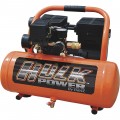 EMAX Hulk Silent Air Portable Air Compressor — 1 HP, 2 Gallon, Model# HP01P002SS