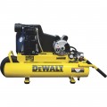 DEWALT 8-Gallon Electric Wheelbarrow Air Compressor — 1.9 HP, 120V/240V, 5.7 CFM @ 90 PSI, Model# DXCMTA1980854.SAN