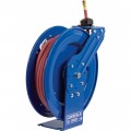 Coxreels P Series Air/Water Hose Reel — With 1/4in. x 25ft. PVC Hose, Max. 300 PSI, Model# P-LP-125