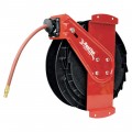 Reelcraft Air/Water Side Mount Retractable Hose Reel — With 3/8in. x 50ft. PVC Hose., Max. 300 PSI, Model# RT650-OLPSM