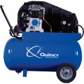 Quincy Single-Stage Portable Electric Air Compressor — 2 HP, 20-Gallon Horizontal, 7.4 CFM, Model# Q12120PQ