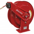 Reelcraft Spring Retractable Air Hose Reel — With 1/2in. x 50ft. Hose, Max. 300 PSI, Model# HD78050 OLP