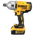 DEWALT 20 Volt MAX XR 3/4in. High-Range Cordless Impact Wrench with Hog Ring Retention Pin Anvil — Tool Only, Model# DCF897B
