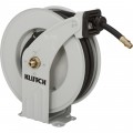 Klutch Auto Rewind Air Hose Reel — With 1/2in. x 50ft. NRB Rubber Hose, Max. 300 PSI