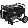 Ironton Portable Generator with Wheel Kit —7000 Surge Watts, 5500 Rated Watts