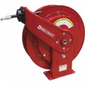 Reelcraft Spring Retractable Oil Hose Reel — With 3/8in. x 75ft. Hose, Max. 2600 PSI, Model# HD76075 OMP
